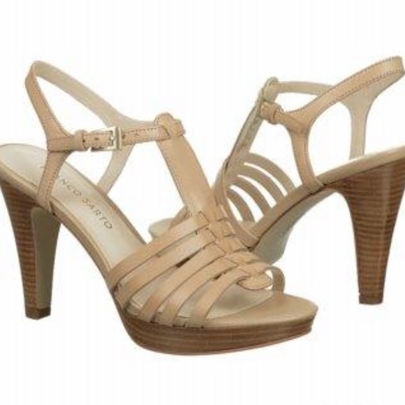 franco sarto strappy heels